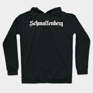 Schmallenberg written with gothic font Hoodie